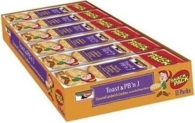 Pb & J Flavored Sandwich Crackers, Pb & J