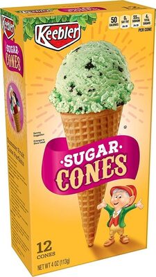 Keebler Cones Sugar Cone 4oz