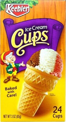 Keebler Cones Vanilla Cup 3oz