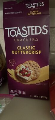 Kellogg's Toasted Crackers Butter Crisp 8oz