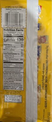 Keebler Oatmeal Cookies Iced 13.7oz