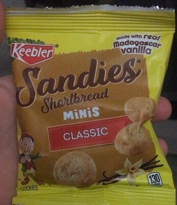 Keebler Sandies Cookies Shortbread Bites 1oz