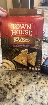 Kellogg's Town House Pita Cracker Mediterranean Herb 9.5oz