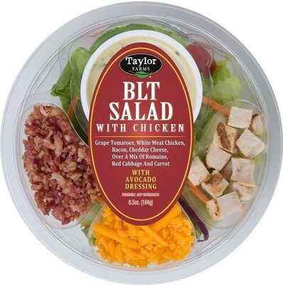Blt Salad With Chicken, Avocado Dressing