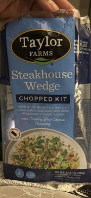 Steakhouse Wedge Chopped Kit With Creamy Blue Cheese Dressing, Steakhouse Wedge