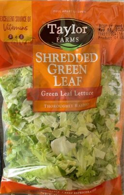 Shredded Green Leaf