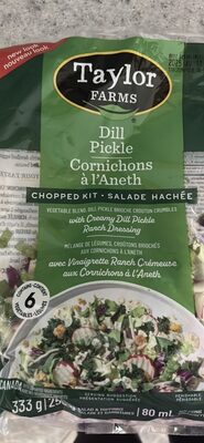 Dill Pickle Chopped Kit, Dill Pickle