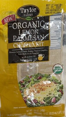 Organic Lemon Parmesan Chopped Salad Kit, Lemon