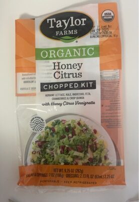 Organic Honey Citrus Chopped Salad Kit, Honey
