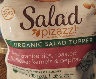 Dried Cranberries, Roasted Sunflower Kernels & Pepitas Organic Salad Topper, Dried Cranberries, Roasted Sunflower Kernels & Pepitas