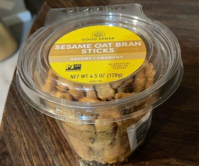Sesame Oat Bran Sticks, Sesame Oat Bran
