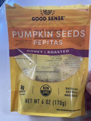 Shelled Pumpkin Seeds, Honey Roasted