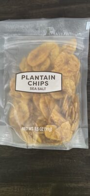 Sea Salt Plantain Chips, Sea Salt