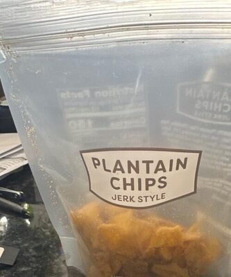 Jerk Style Plantain Chips, Jerk Style