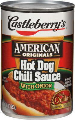 Castleberry's, Hotdog Chili Sauce With Onion