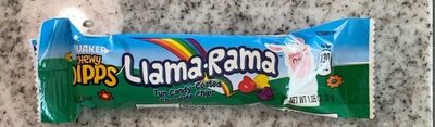 Llama-Rama Fun Candy-Coated Chocolate Chips Granola Bar, Llama-Rama