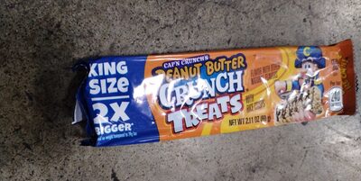 Peanut Butter Crunch With Rice Crisps Cereal Bar, Peanut Butter Crunch With Rice Crisps