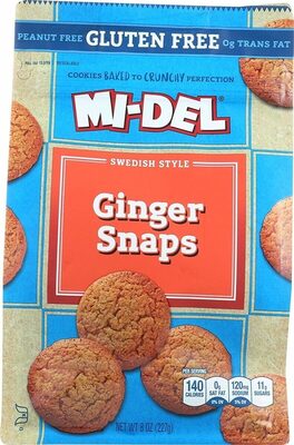 Ginger Swedish Style Snaps, Ginger