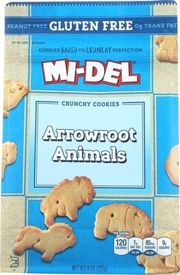 Arrowroot Animals Crunchy Cookies