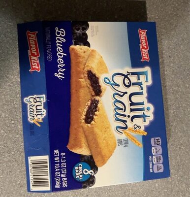 Blueberry Fruit & Grain Cereal Bars, Blueberry