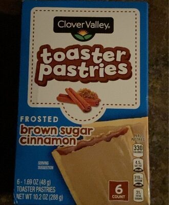 Frosted Briwn Sugar Cinnamon Toaster Pastries, Frosted Briwn Sugar Cinnamon