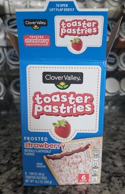 Frosted Strawberry Flavored Toaster Pastries, Frosted Strawberry