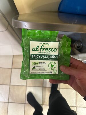 Spicy Jalapeo With Jalapeo's And Roasted Peppers Chicken Sausage