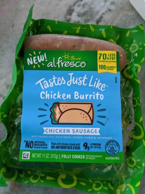 Chicken Burrito Sausage, Chicken
