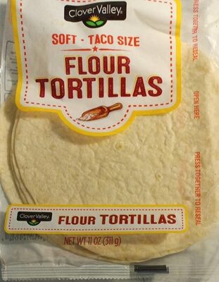 Flour Soft Taco Size Tortillas, Flour
