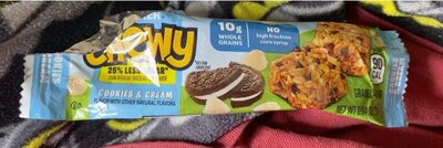 Cookies & Cream Chewy Granola Bar, Cookies & Cream
