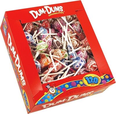 Dum Dums Original Assorted Flavor 120 ct. Display Box