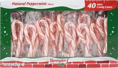 Spangler Mini Peppermint Candy Canes 40 ct. Display Box
