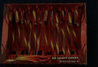 Fierce Cinnamon Flavored Candy Canes, Fierce Cinnamon