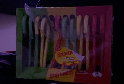 Green Apple, Lemon & Strawberry Candy Canes, Green Apple, Lemon & Strawberry