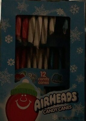 Cherry, White Mystery, Blue Raspberry Flavored Candy Canes, Cherry White Mystery Blue Raspberry