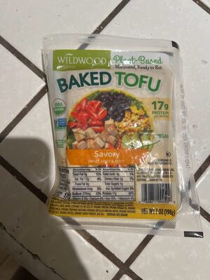 Wildwood, Sproutofu, Organic Baked Tofu, Savory, Savory