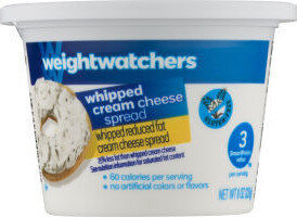 Reduced Fat Whipped Cream Cheese Spread
