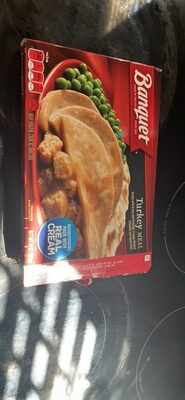 Banquet Turkey Meal with Mashed Potatoes, Frozen Meal, 10 oz.