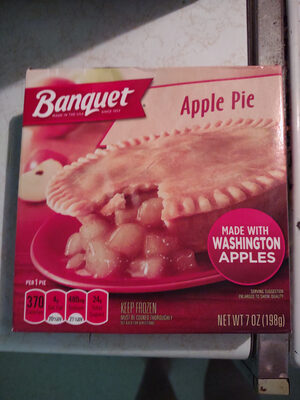 Banquet Apple Pie, Frozen Dessert, 7 oz.