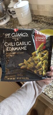 P.F. Chang's Home Menu Chili Garlic Edamame, Frozen Sides, 10 oz.