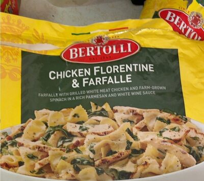 Bertolli Chicken Florentine & Farfalle, 24 oz., 48 OZ