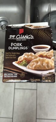 P.F. Chang's Home Menu Pork Dumplings, Frozen Appetizers, 8.2 oz.