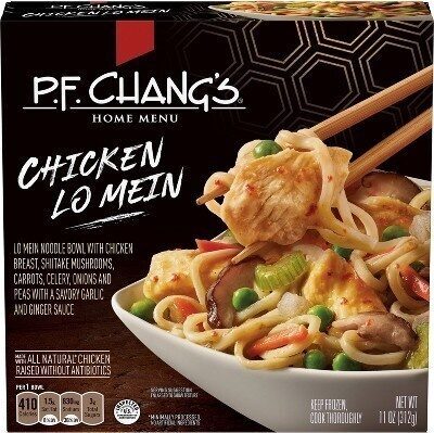 P.F. Chang's Home Menu Chicken Lo Mein Noodle Bowl, Frozen Meal, 11 oz.