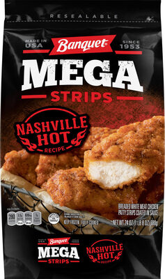 BANQUET Mega Strips Nashville Hot Recipe