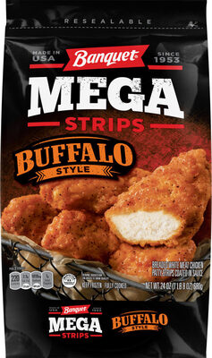 BANQUET Mega Strips Buffalo Style