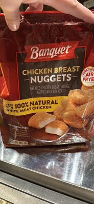 Banquet Chicken Breast Nuggets, Frozen Meal, 30 oz.
