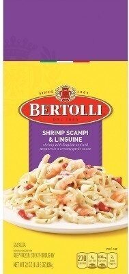 Bertolli Shrimp Scampi & Linguine, Frozen Meal, 22 oz.