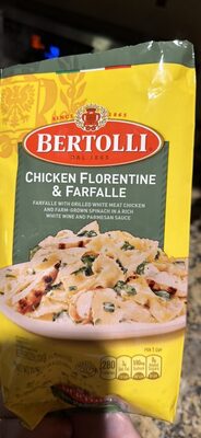 Bertolli Chicken Florentine & Farfalle, Frozen Meal, 22 oz.