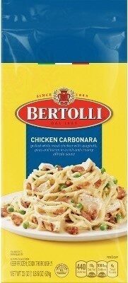 Bertolli Chicken Carbonara, Frozen Meal, 22 oz.
