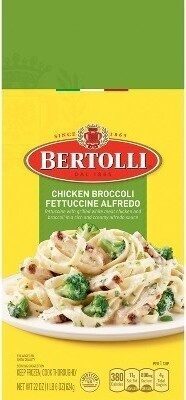 Bertolli Chicken Broccoli Fettuccine Alfredo, Frozen Meal, 22 oz.